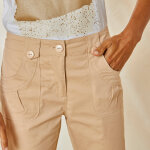 Pantacourt droit stretch - blancheporte Pantacourt droit stretch - blancheporte