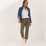 Pantacourt droit uni - blancheporte