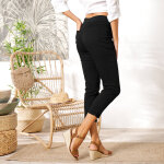 Pantacourt toile taille lastique - blancheporte