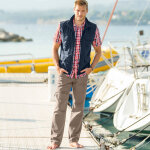 Pantalon 3 / 4 Élastiqué + ceinture assortie - blancheporte Pantalon 3 / 4 Élastiqué + ceinture assortie - blancheporte
