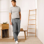 Pantalon 3 / 4 lastiqu + ceinture assortie - blancheporte