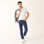 Pantalon 5 poches confort ceinture lastique gabardine - l30 - blancheporte