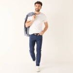 Pantalon 5 poches confort ceinture lastique gabardine - l32 - blancheporte