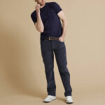 Pantalon 5 poches velours �lastiqu� c�t�s - entrej. 77 cm - blancheporte