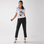 Pantalon 7 / 8ème fuselé rayé - blancheporte Pantalon 7 / 8ème fuselé rayé - blancheporte