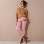 Pantalon 7 / 8ème fuselé stretch uni - colors&co Pantalon 7 / 8ème fuselé stretch uni - colors&co