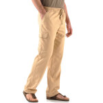 Pantalon cargo gabardine �lastiqu� - blancheporte