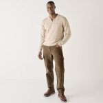 Pantalon cargo velours fines ctes lastiqu cts - entrej. 82 cm - blancheporte