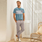 Pantalon chino ceinture arrondie sous le ventre - blancheporte Pantalon chino ceinture arrondie sous le ventre - blancheporte