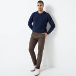 Pantalon chino Élastiqué côtés - entrej. 82 cm - blancheporte Pantalon chino Élastiqué côtés - entrej. 82 cm - blancheporte