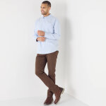 Pantalon chino, gabardine imprimée fantaisie - blancheporte Pantalon chino, gabardine imprimée fantaisie - blancheporte
