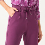 Pantalon chino uni, maille milano - blancheporte