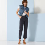 Pantalon coupe droite 7 / 8me - blancheporte