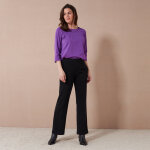 Pantalon coupe large fluide, uni - blancheporte Pantalon coupe large fluide, uni - blancheporte