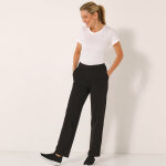 Pantalon coupe large molleton taille lastique - blancheporte