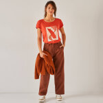 Pantalon coupe large, spcial petites - blancheporte