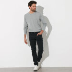 Pantalon droit 5 poches twill coton extensible - blancheporte