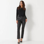 Pantalon droit enduit - blancheporte