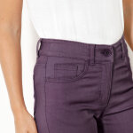 Pantalon droit gainant - grande stature entrej. 78 cm - 38 - violet - colors&co