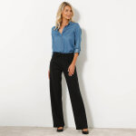 Pantalon droit, maille milano - blancheporte
