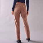 Pantalon droit, maille velours ctel - blancheporte