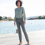 Pantalon droit, poches plaques - blancheporte