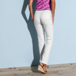 Pantalon effet ventre plat, coton stretch - blancheporte Pantalon effet ventre plat, coton stretch - blancheporte