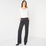 Pantalon lgant droit, ray - blancheporte