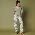 Pantalon fluide imprimé - blancheporte Pantalon fluide imprimé - blancheporte