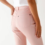 Pantalon fusel� couleur - blancheporte