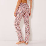Pantalon imprim fleuri - jersey coton - blancheporte