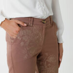 Pantalon imprim cachemire - lora zellini