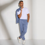 Pantalon jogging molleton bas Élastiqué - blancheporte Pantalon jogging molleton bas Élastiqué - blancheporte