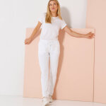 Pantalon jogpant ceinture �lastiqu�e molleton - blancheporte