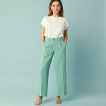 Pantalon large fluide spécial petites - blancheporte Pantalon large fluide spécial petites - blancheporte