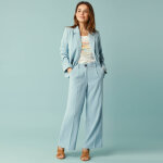 Pantalon large fluide spcial petites - blancheporte