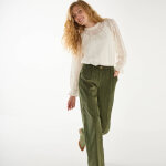 Pantalon large velours - blancheporte