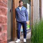 Pantalon loisirs molleton, bas resserr�s - blancheporte