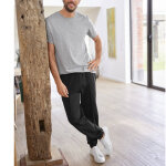 Pantalon loisirs molleton, bas resserr�s - blancheporte