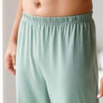 Pantalon pyjama coton uni - blancheporte Pantalon pyjama coton uni - blancheporte