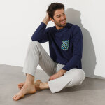 Pantalon pyjama gris - blancheporte