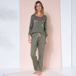 Pantalon pyjama imprim�  boh�me  - blancheporte