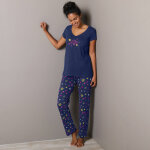 Pantalon de pyjama imprim toiles estrella - coton - blancheporte