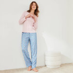 Pantalon de pyjama imprim fleuri - blancheporte