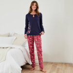 Pantalon pyjama imprim floral - blancheporte