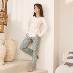 Pantalon pyjama imprim floral - blancheporte