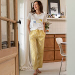 Pantalon pyjama large � carreaux - blancheporte