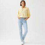 Pantalon slim, taille haute, moyenne stature - blancheporte