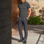 Pantalon taille �lastiqu�e � pinces - polyester - blancheporte