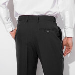 Pantalon ville � pinces �lastiqu� c�t�s - polylaine - blancheporte